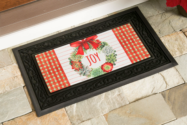 Black Scroll Mini Mat Tray