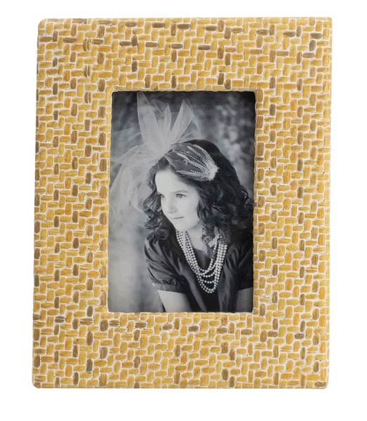 Basket Weave Photo Frame