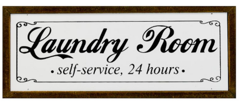 Laundry Room Self-Serve Sign