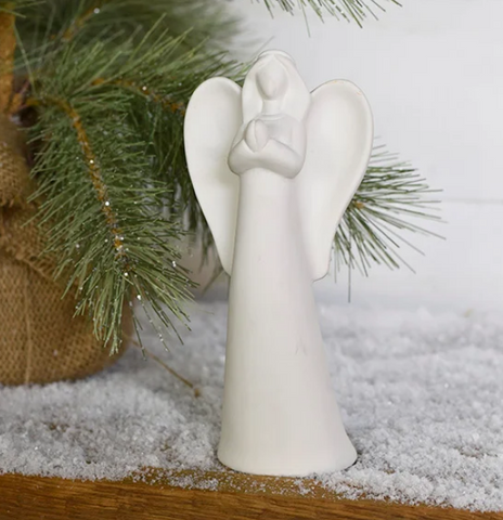 White Ceramic Angel