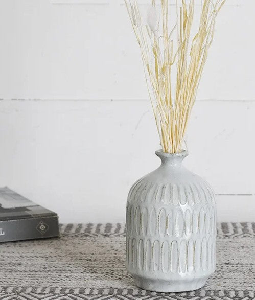 Horizontal Line Pattern Vase