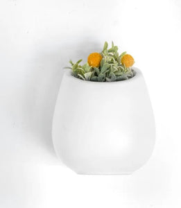 MATTE WHITE PLANTER