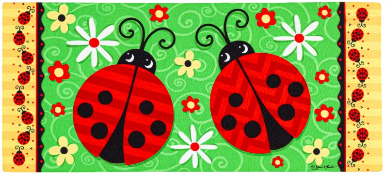 Ladybug Pair Sassafras Switch Mat