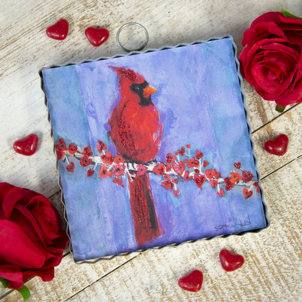 Mini Love Cardinal Print