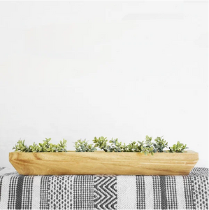 Long Wood Tray