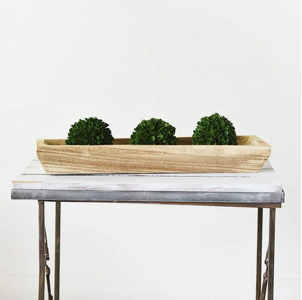 Long Wood Tray