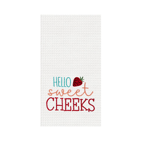 Hello Sweet Cheeks Towel