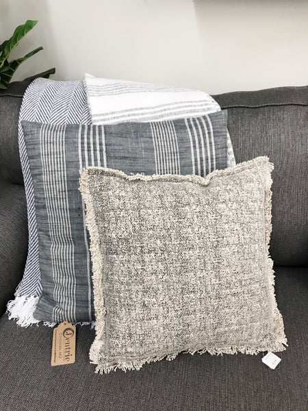 Denim Stripe Pillow