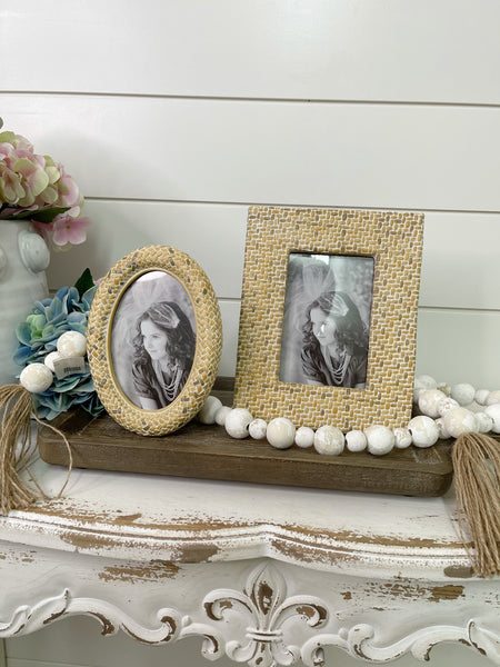 Basket Weave Photo Frame