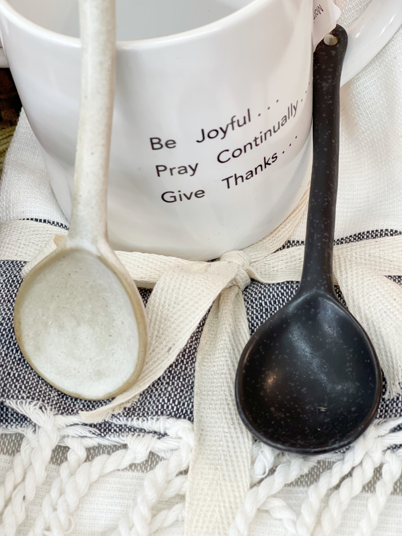 Stoneware Spoon