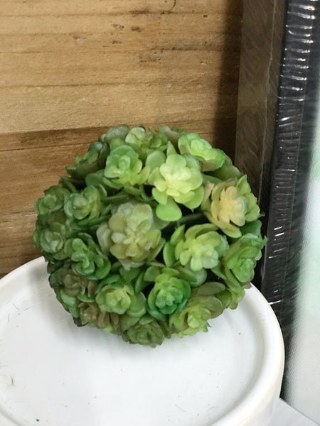 Real Touch Succulent Orb (multiple colors)