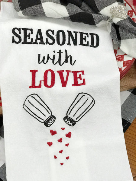 Seasoned with Love Dish Towel